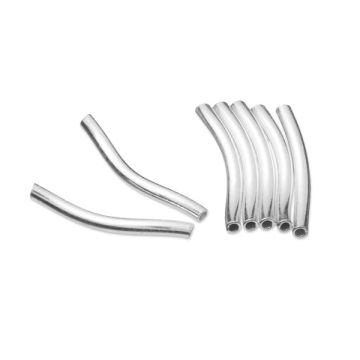 Srebrne rurki skręcane AG925 1,5mm x 1,5cm