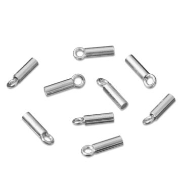 Srebrne końcówki do linek,  AG925 2mm