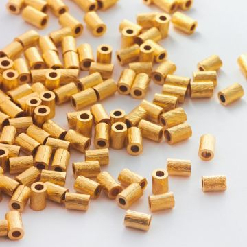 Srebrna rurka satynowa AG925 4mm Srebrna rurka satynowa AG925 4mm