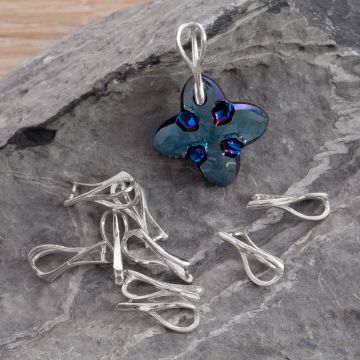 Srebrna krawatka do Swarovskiego AG925 17mm Srebrna krawatka do Swarovskiego AG925 17mm