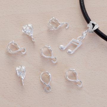 Srebrna krawatka ozdobna AG925 13,5x7mm