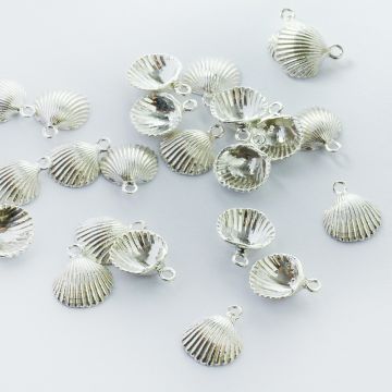 Srebrna zawieszka muszelka AG925 11mm