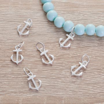 Srebrna zawieszka kotwica 15,5mm AG925