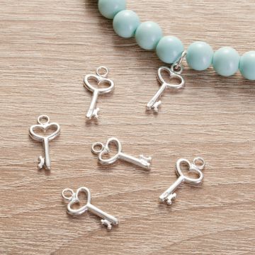 Srebrna zawieszka kluczyk AG925 18mm