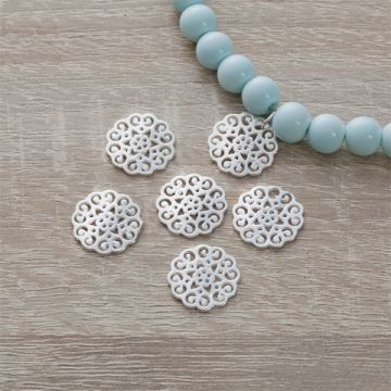 Srebrna zawieszka ażurowa z gwiazdką AG925 15mm