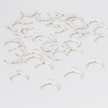 Srebrna zawieszka róg obfitości z cyrkonią AG925 12mm