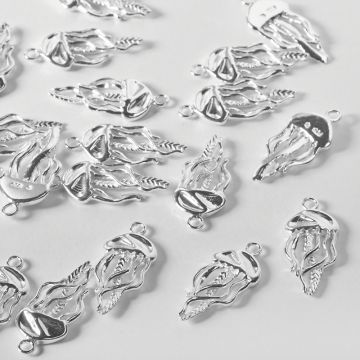 Srebrna zawieszka meduza AG925 24mm