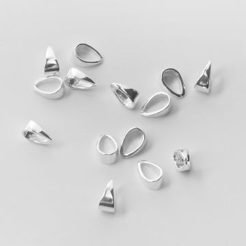 Srebrna krawatka zwężana gładka AG925 8mm Srebrna krawatka zwężana gładka AG925 8mm