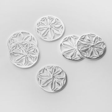 Srebrna zawieszka kwiat życia AG925 26,5mm