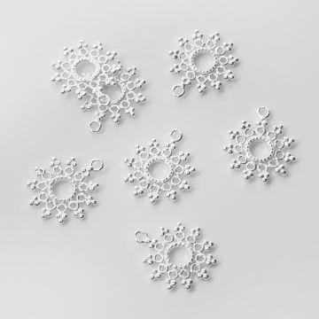 Srebrna zawieszka słoneczko z kuleczek AG925 20,5mm