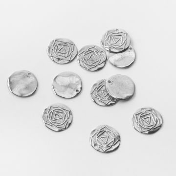 Srebrna zawieszka czakra podstawy AG925