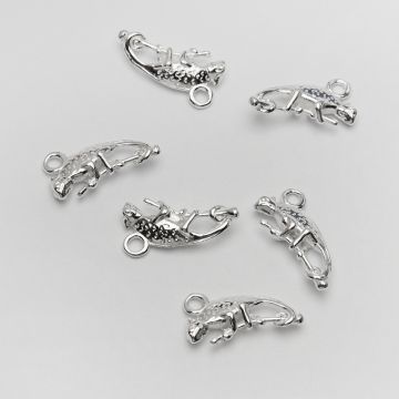 Srebrna zawieszka kameleon AG925 16mm