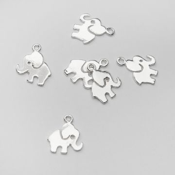 Srebrna zawieszka słonik AG925 12mm