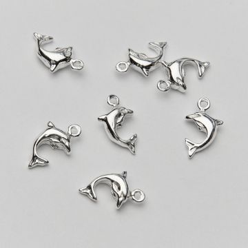 Srebrna zawieszka delfin AG925 13mm