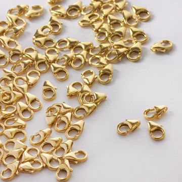 Zapięcie karabińczyk NTC 1 GOLDFILLED AU585 złoty 8mm