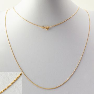 Łańcuszek żmijka GODLFILLED z zapięciem 60cm 0,8mm