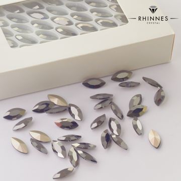 Kryształy rhinnes horse eye hematite 15x7mm