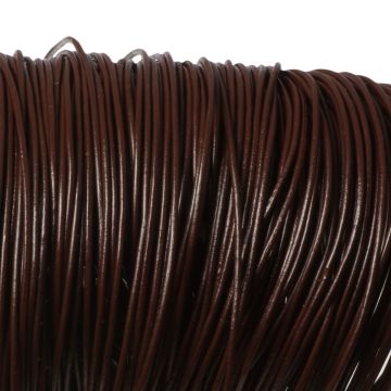 Rzemień brązowy 2mm