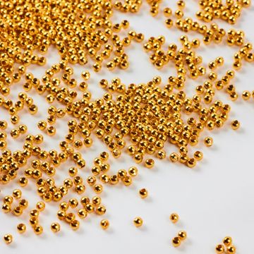 Kulki ze stali chirurgicznej pozłacane 2mm PVD