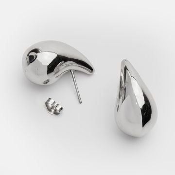 Kolczyki łezki ze stali chirurgicznej 21mm