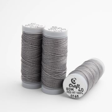 Nić craft do beadingu nr 40 mousy