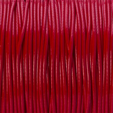 Sznurek powlekany czerwony 1,5mm