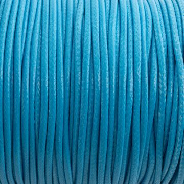 Sznurek powlekany błękitny 2mm