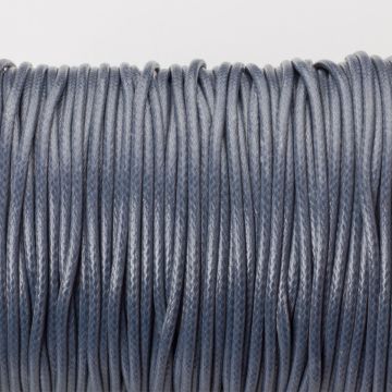 Sznurek powlekany szary 2mm
