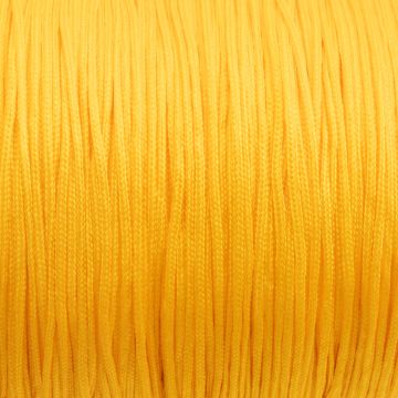 Sznurek do makramy żółty 0,7mm