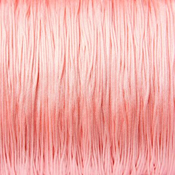 Sznurek do makramy jasny różowy 0.5mm
