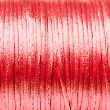 Sznurek gorsetowy 2mm malinowy
