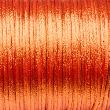 Sznurek gorsetowy 2mm marchewkowy