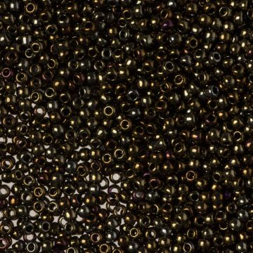 Koraliki TOHO Round 11/0 Metallic Iris Brown Koraliki TOHO Round 11/0 Metallic Iris Brown