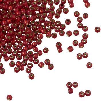 Koraliki TOHO Round 11/0 Silver-Lined Milky Pomegranate Koraliki TOHO Round 11/0 Silver-Lined Milky Pomegranate