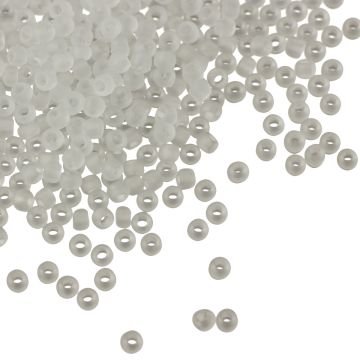 Koraliki TOHO Round 11/0 Transparent-Frosted Crystal Koraliki TOHO Round 11/0 Transparent-Frosted Crystal