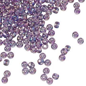 Koraliki TOHO Round 8/0 Trans-Rainbow Sugar Plum