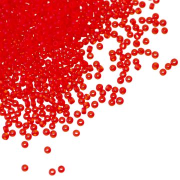 Koraliki TOHO Round 15/0 Transparent-Frosted Siam Ruby Koraliki TOHO Round 15/0 Transparent-Frosted Siam Ruby
