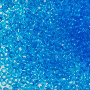 Koraliki TOHO Round 8/0 Transparent Dark Aquamarine