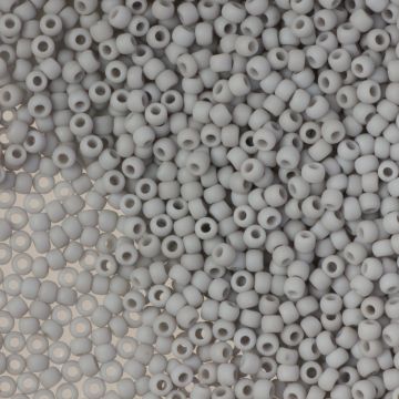 Koraliki TOHO Round 11/0 Opaque-Frosted Gray