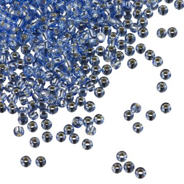 Koraliki TOHO Round 11/0 Silver-Lined Lt Sapphire Koraliki TOHO Round 11/0 Silver-Lined Lt Sapphire