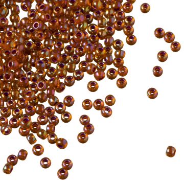 Koraliki TOHO Round 11/0 Inside-Color Rainbow Hyacinth/Opaque Purple Lined