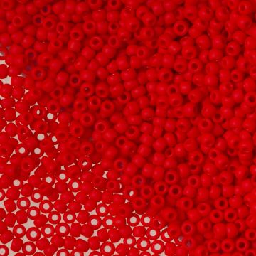 Koraliki TOHO Round 11/0 Opaque-Frosted Cherry Koraliki TOHO Round 11/0 Opaque-Frosted Cherry
