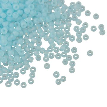 Koraliki TOHO Round 11/0 Ceylon Frosted Aqua