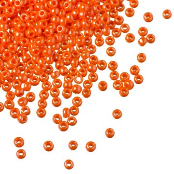 Koraliki TOHO Round 11/0 Opaque-Lustered Pumpkin