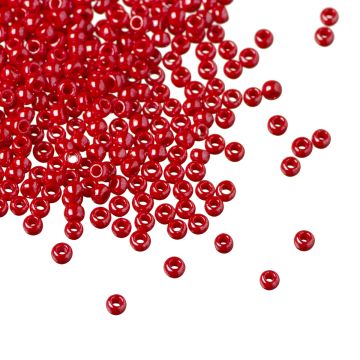 Koraliki TOHO Round 11/0 Opaque-Lustered Cherry