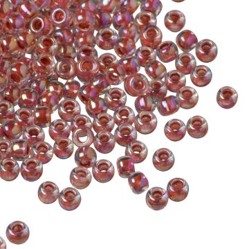 Koraliki TOHO Round 8/0 Inside-Color Rainbow Crystal/Sandstone Lined