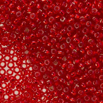 Koraliki TOHO Round 8/0 Silver-Lined Ruby