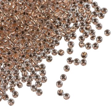 Koraliki TOHO Round 11/0 Copper-Lined Crystal