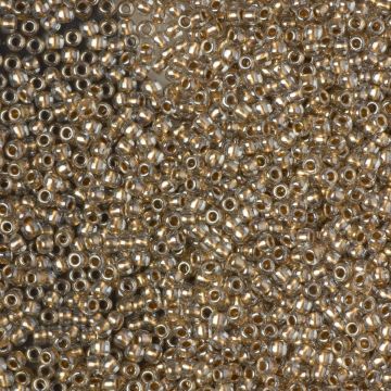 Koraliki TOHO Round Gold-Lined Crystal 11/0