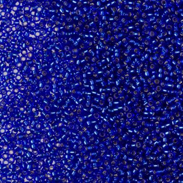 Koraliki TOHO Round Silver-Lined Cobalt 15/0